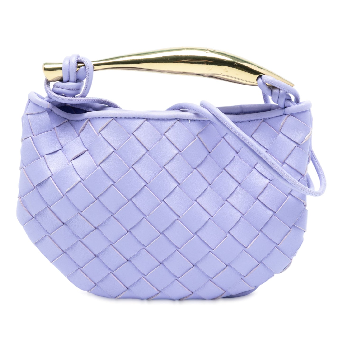 Bottega Veneta Baby Lambskin Intrecciato Sardine