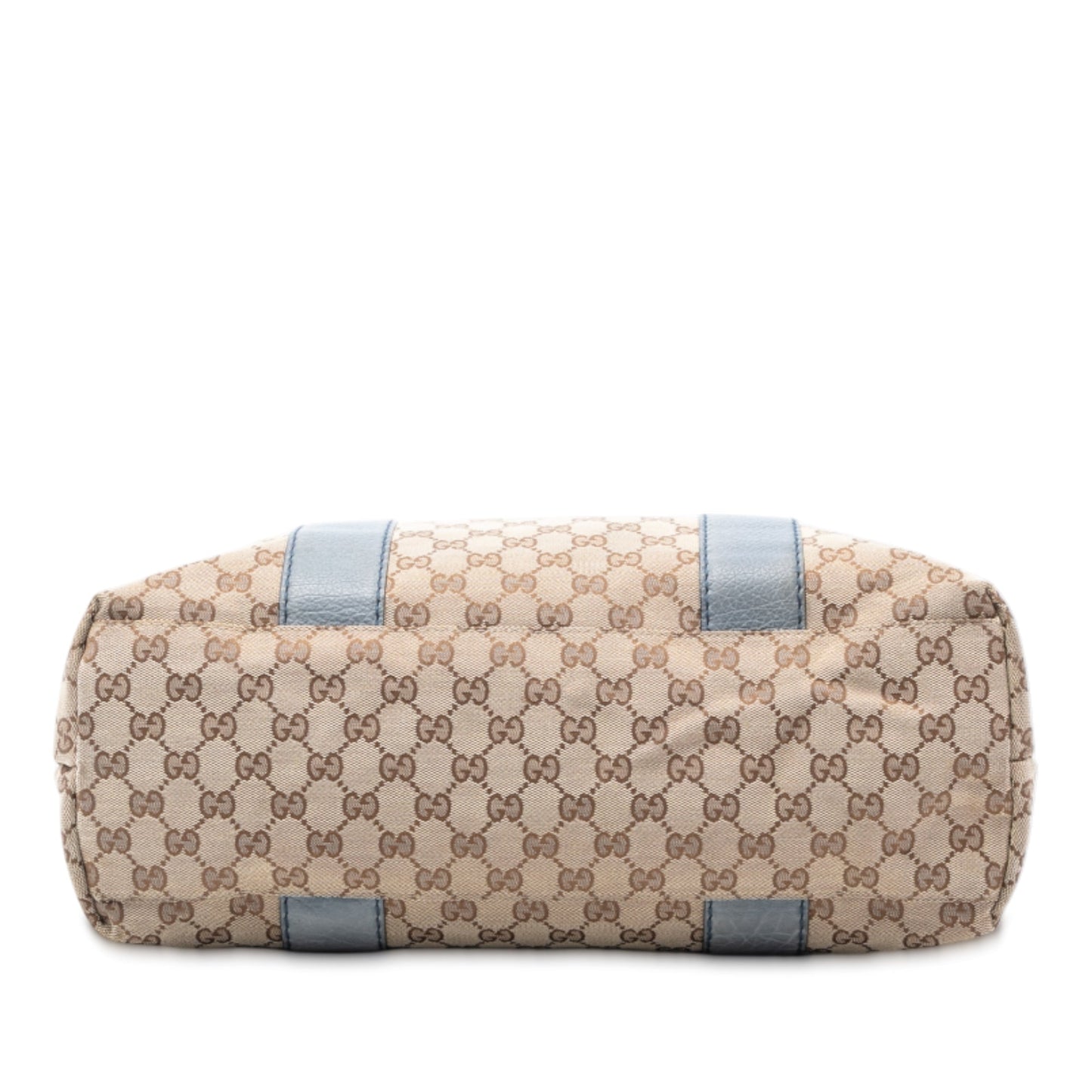 Gucci Medium GG Canvas Bamboo Libeccio Tote