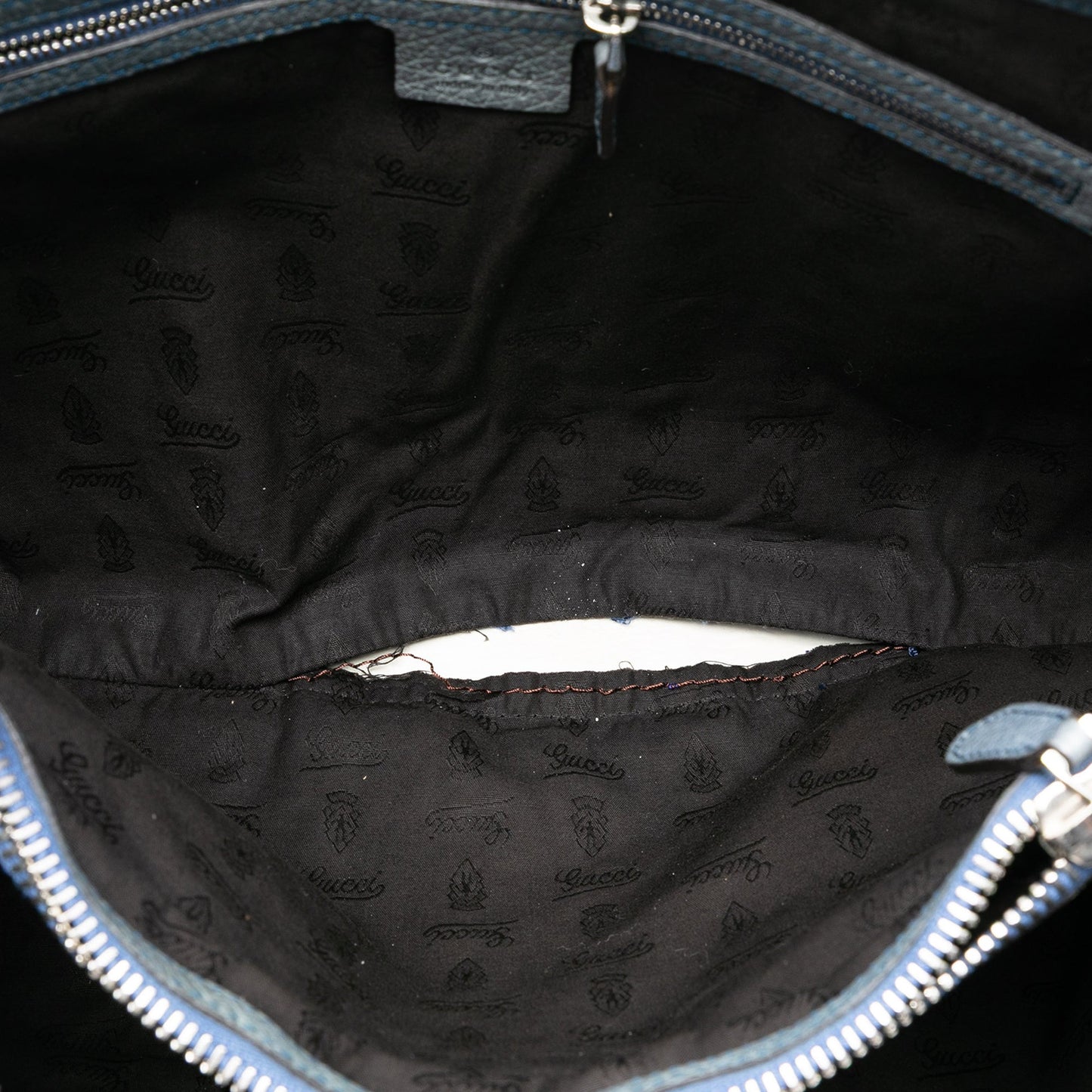 Gucci Medium GG Canvas Bamboo Libeccio Tote