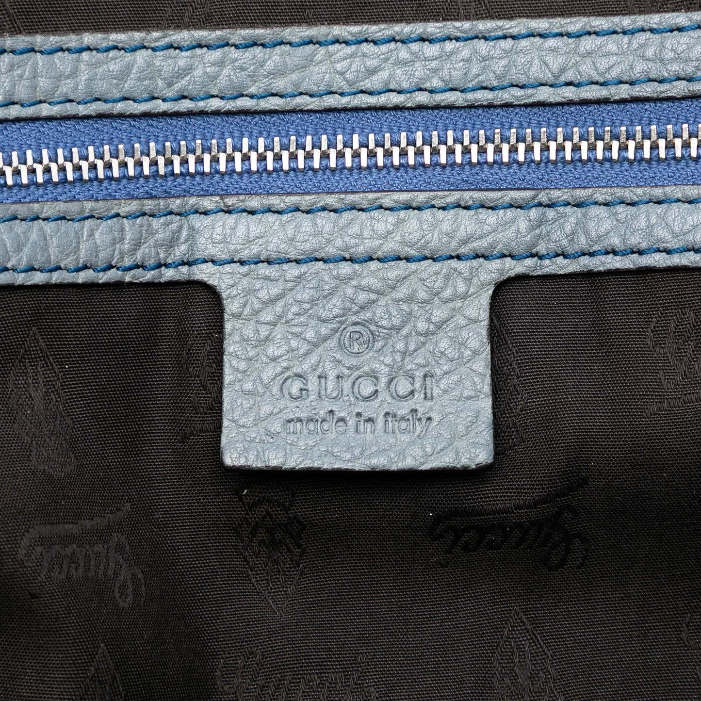 Gucci Medium GG Canvas Bamboo Libeccio Tote