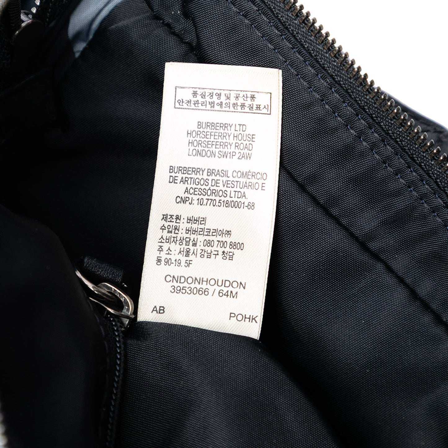 Burberry Supernova Check Nylon Buckleigh Tote