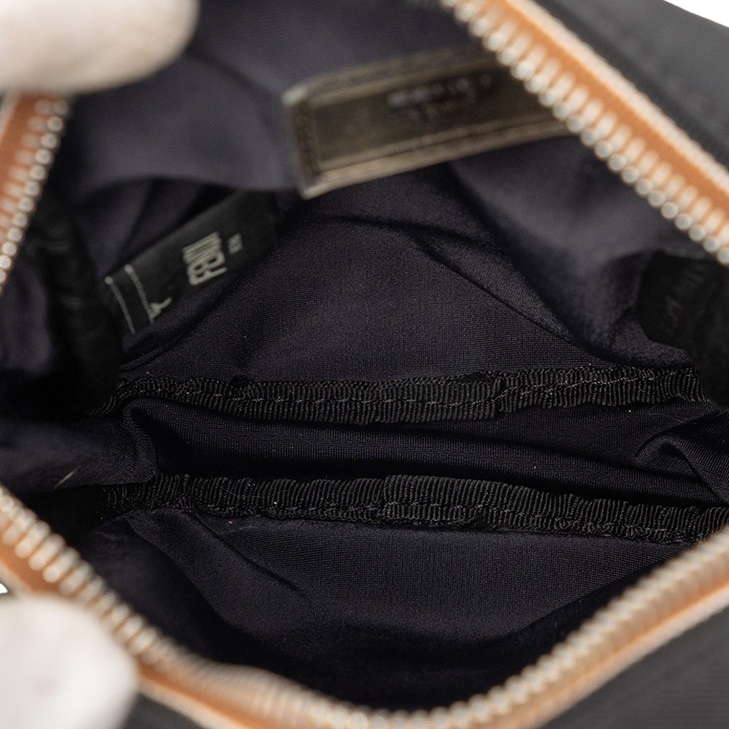 Fendi Small Pequin Nylon Roma Amor Messenger Bag