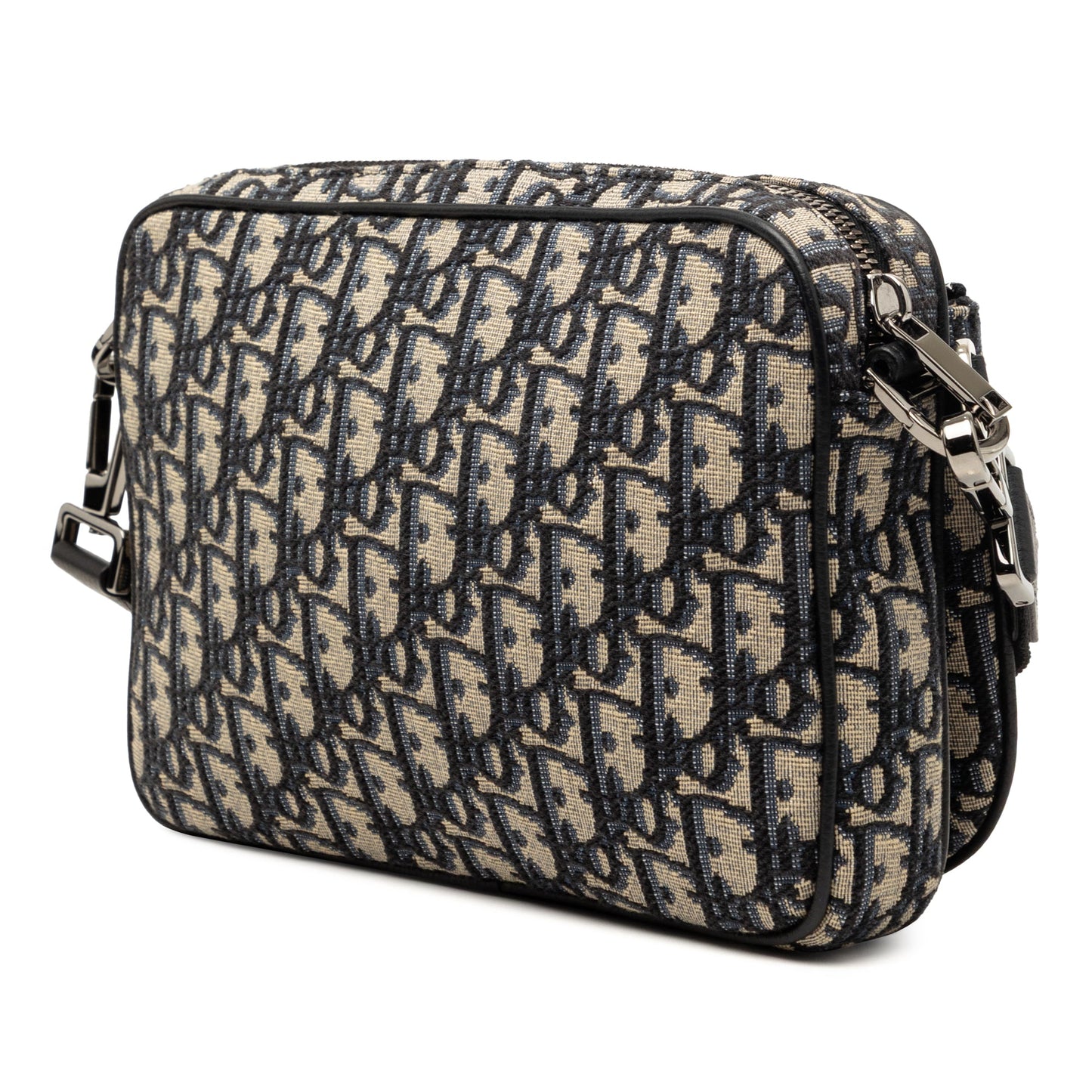 Dior Oblique Canvas Saddle Triple Pouch