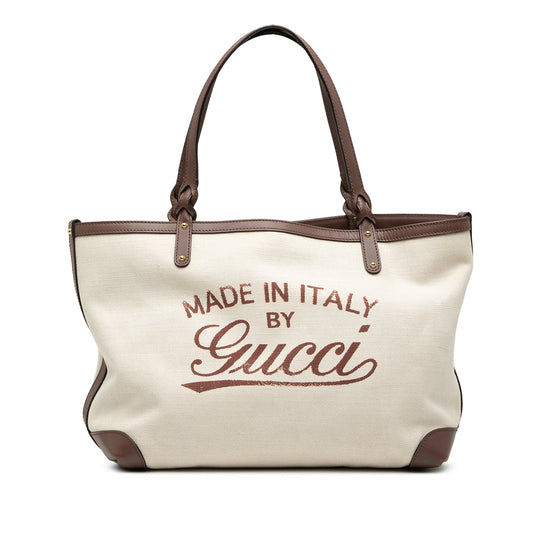 Gucci Medium Canvas Craft Tote