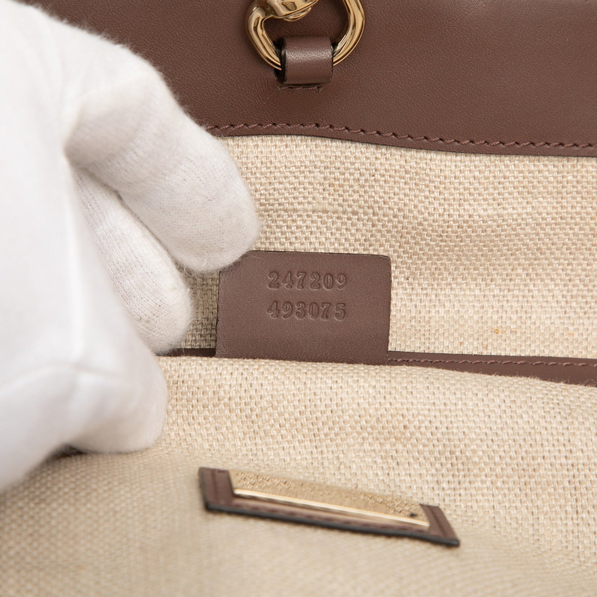 Gucci Medium Canvas Craft Tote