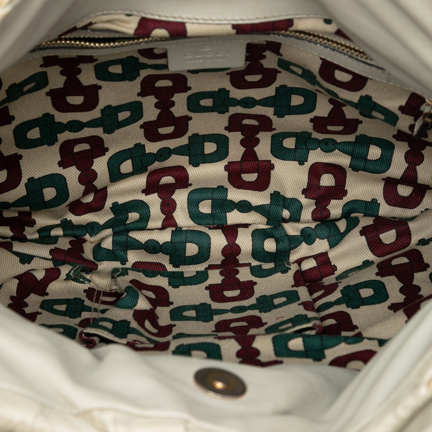 Gucci Medium Guccissima Hysteria Satchel