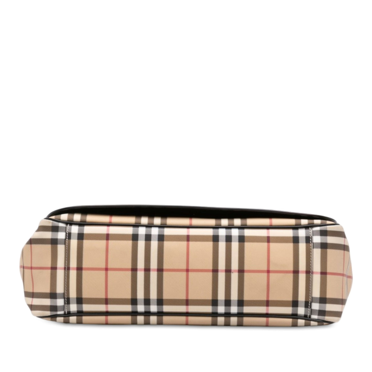Burberry House Check Coated Canvas Flap Crossbody