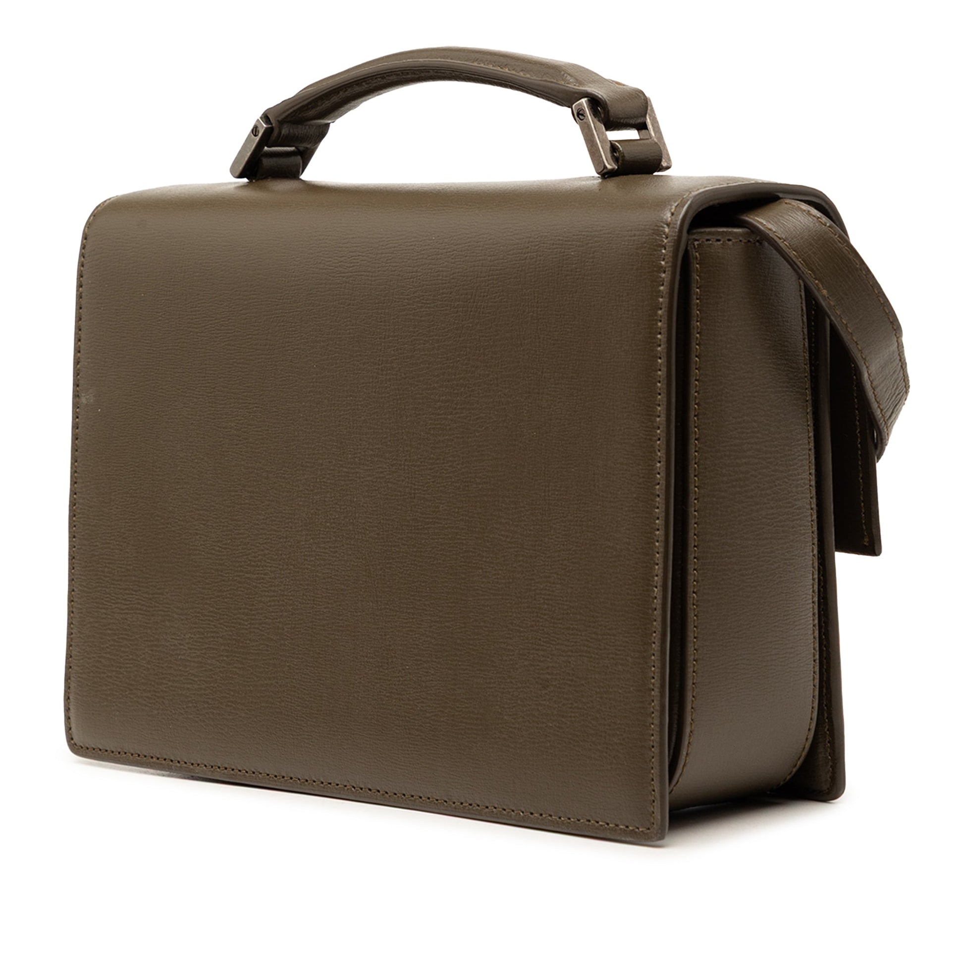 Saint Laurent Medium Calfskin Bellechasse Satchel