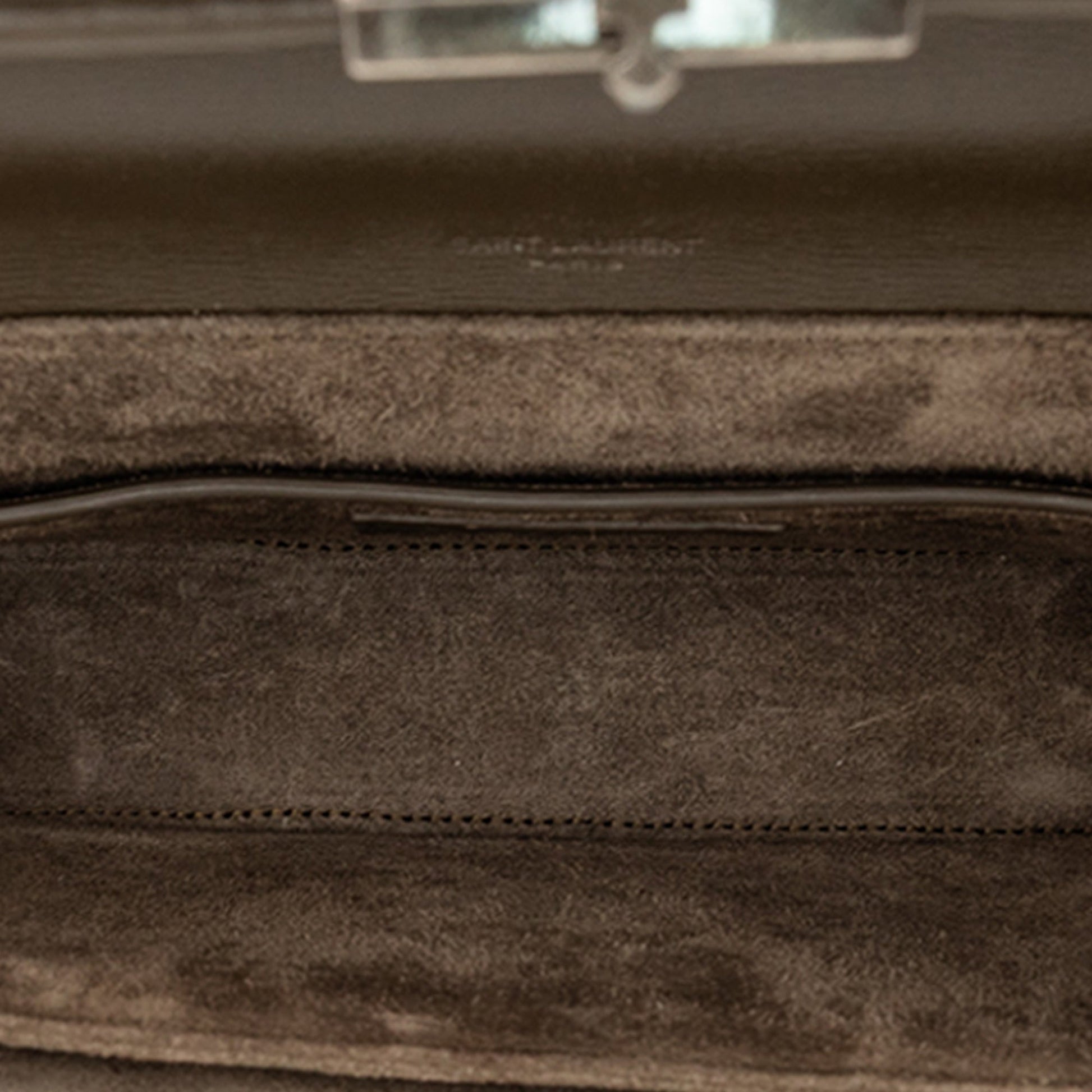 Saint Laurent Medium Calfskin Bellechasse Satchel