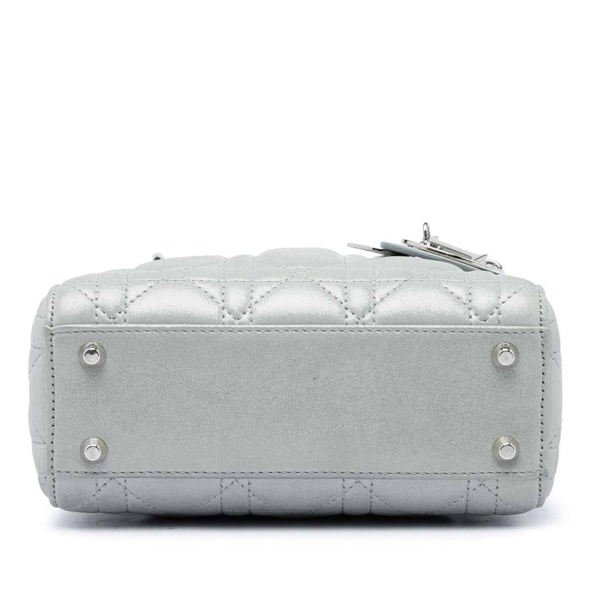Dior Mini Iridescent Lambskin Cannage Lady Dior