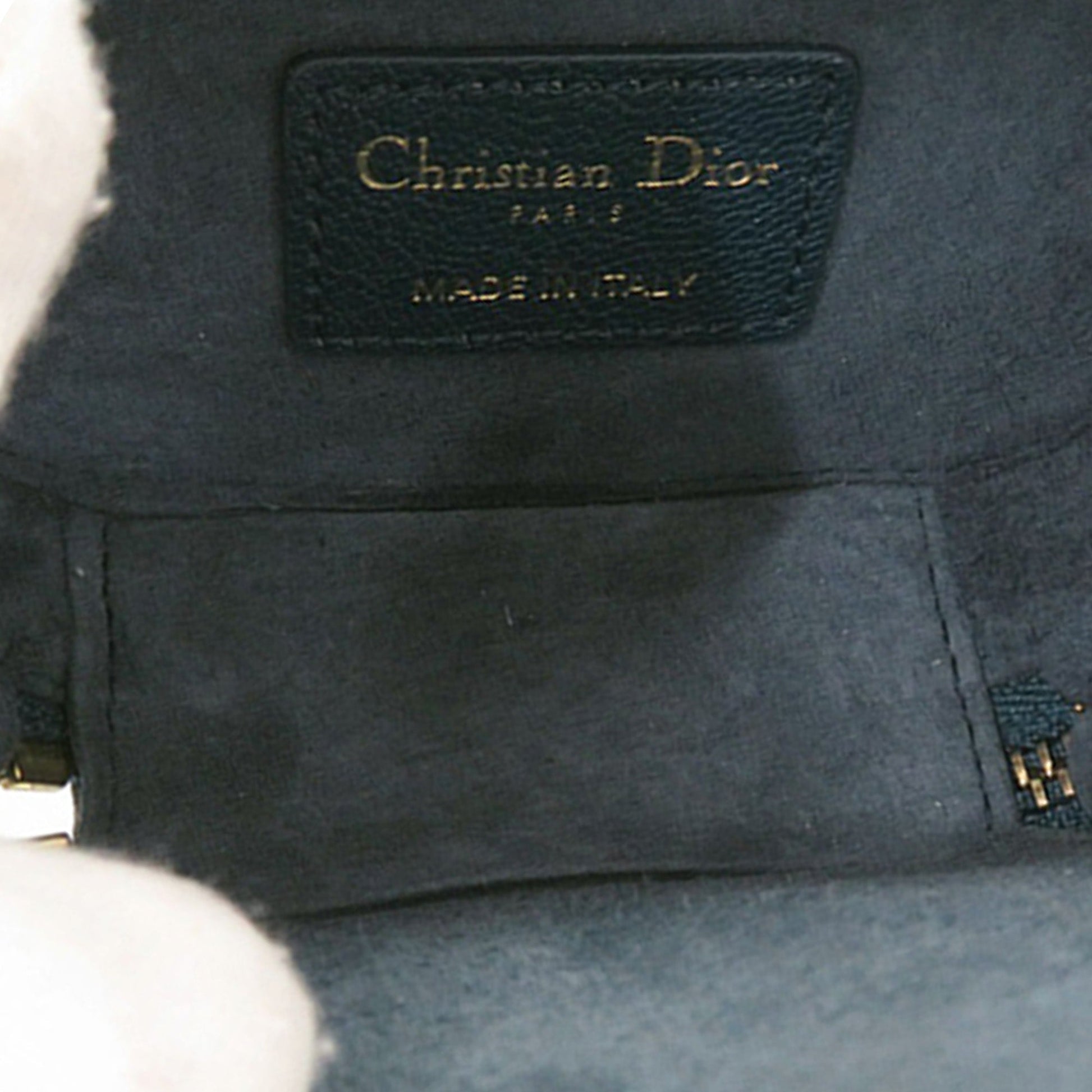 Dior Mini Goatskin Saddle Pouch