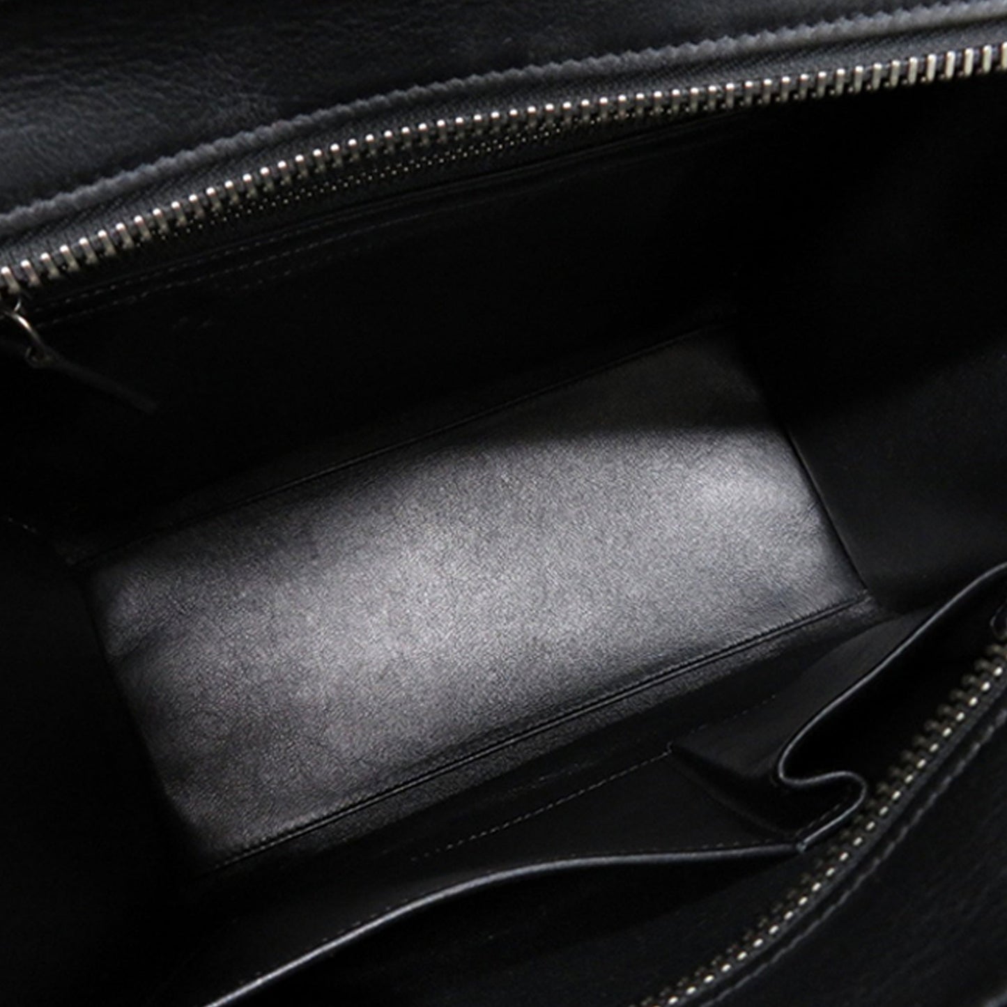 Micro Tricolor Leather Luggage Tote