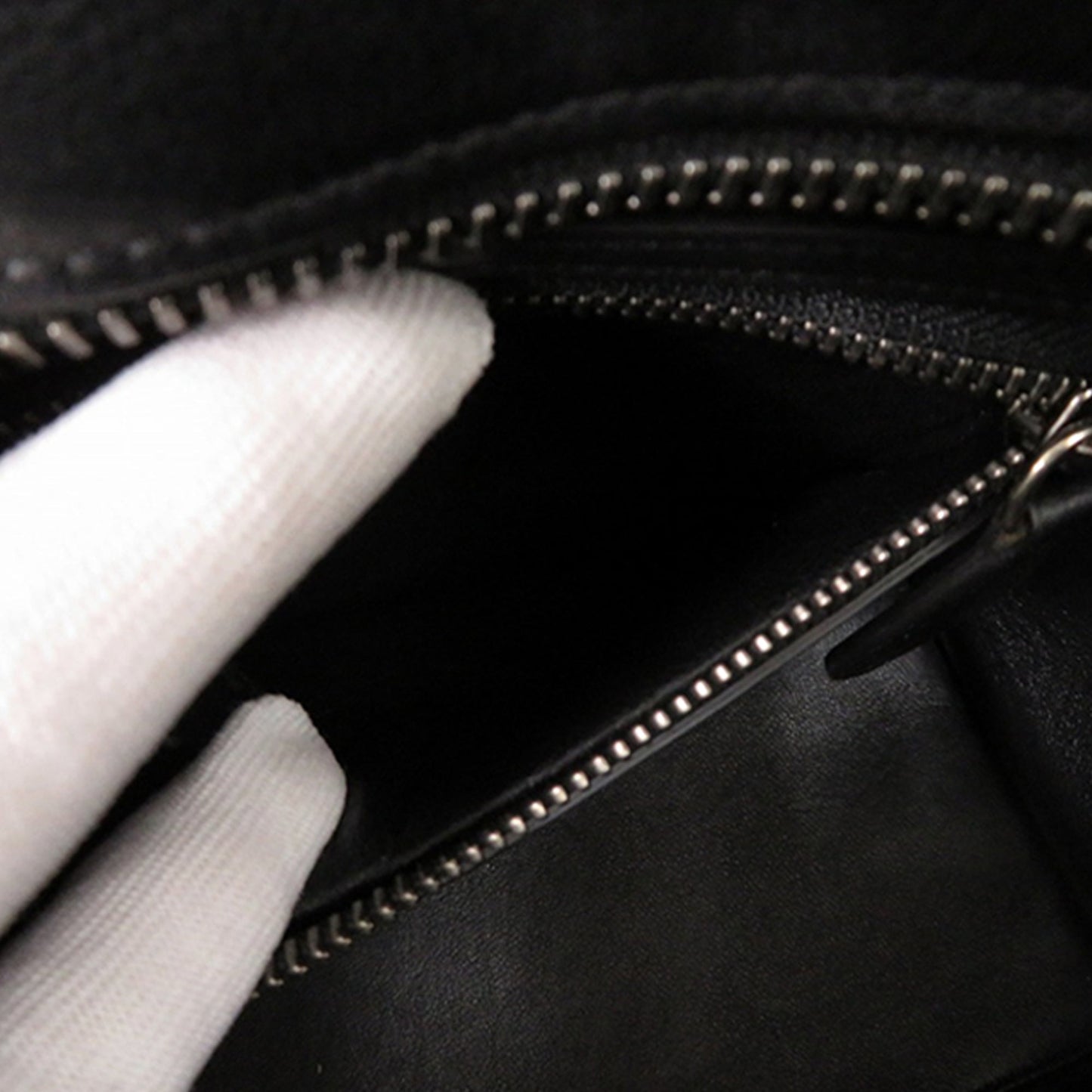 Micro Tricolor Leather Luggage Tote