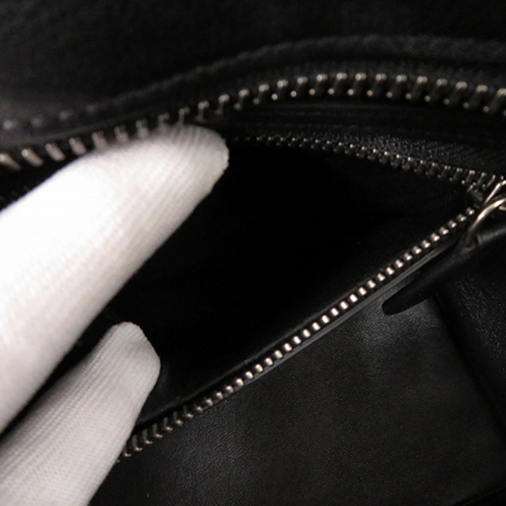 Micro Tricolor Leather Luggage Tote
