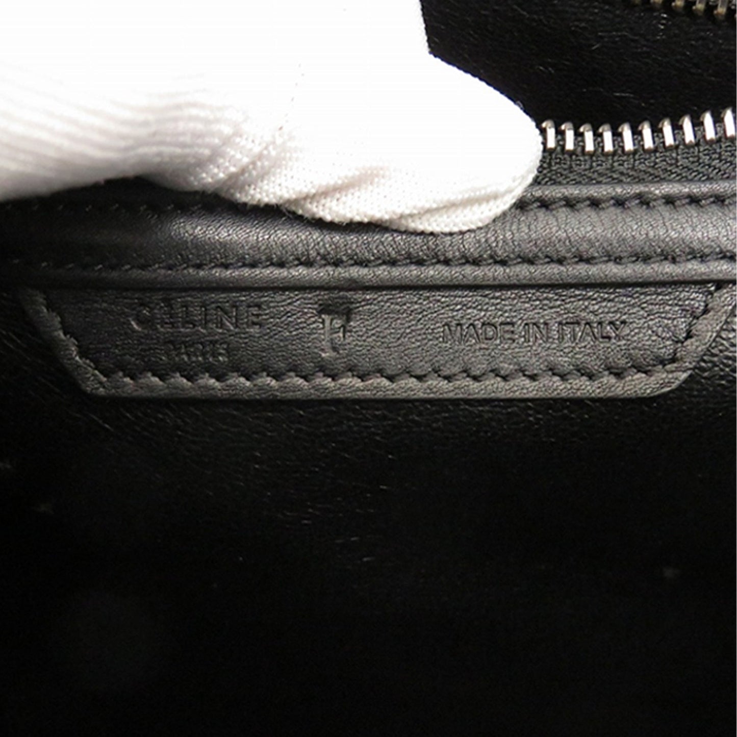 Micro Tricolor Leather Luggage Tote