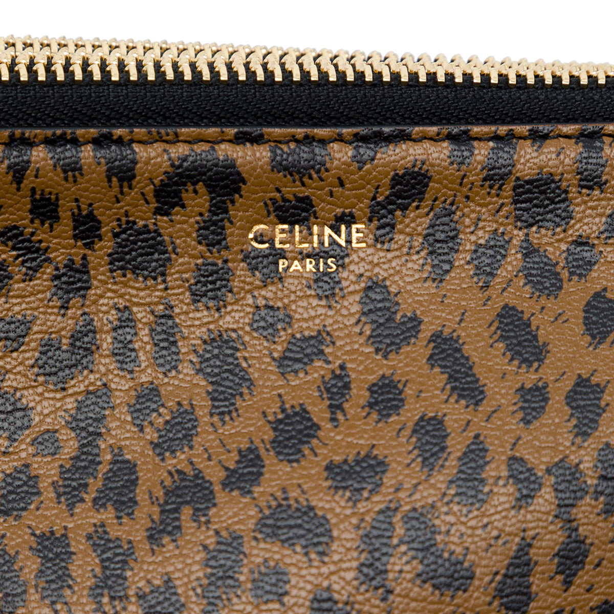 Celine Small Leopard Printed Goatskin Crossbody