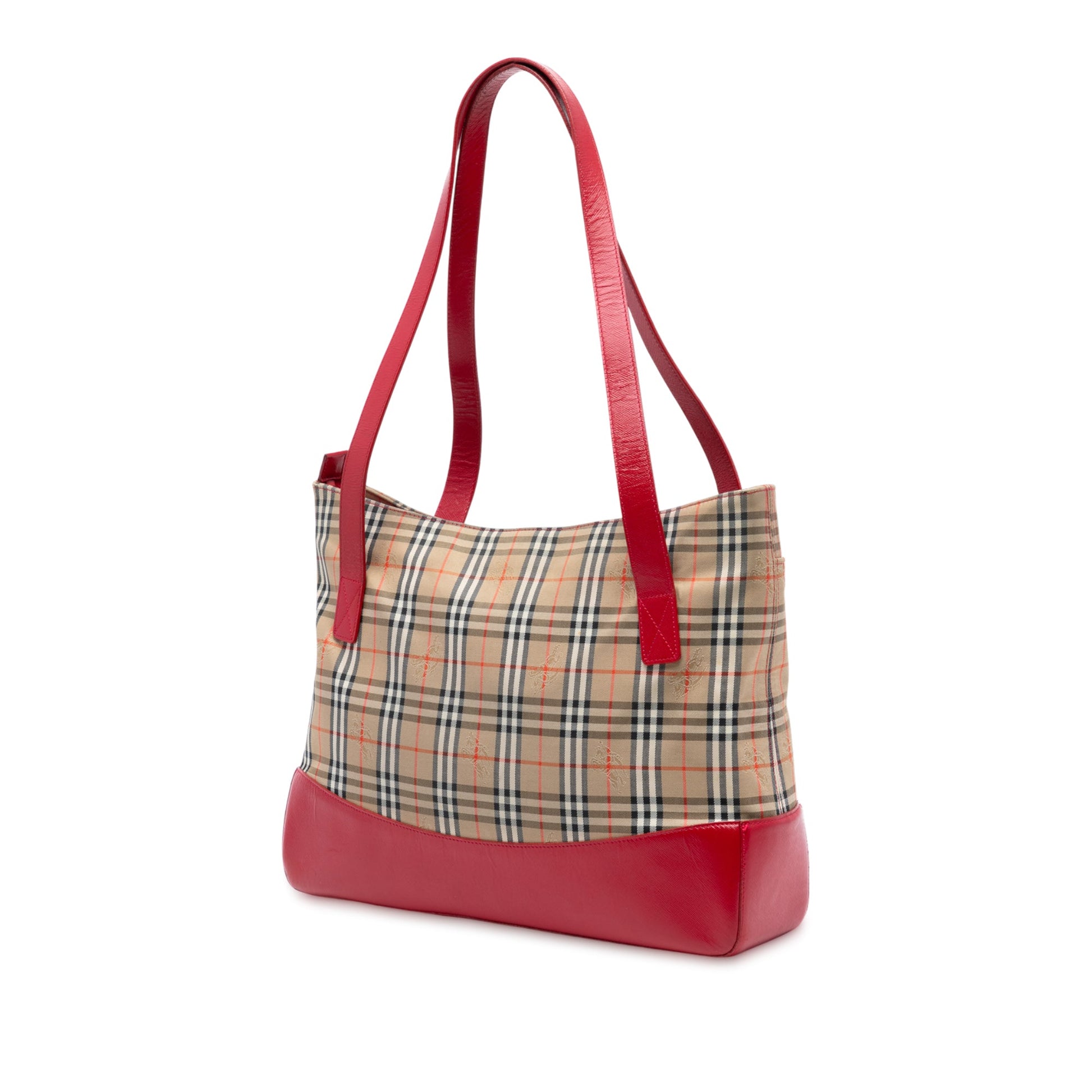 Burberry Haymarket Check Canvas Tote