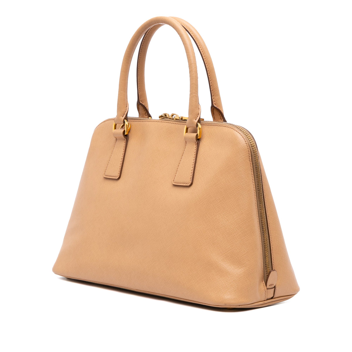 Prada Medium Saffiano Lux Promenade Satchel
