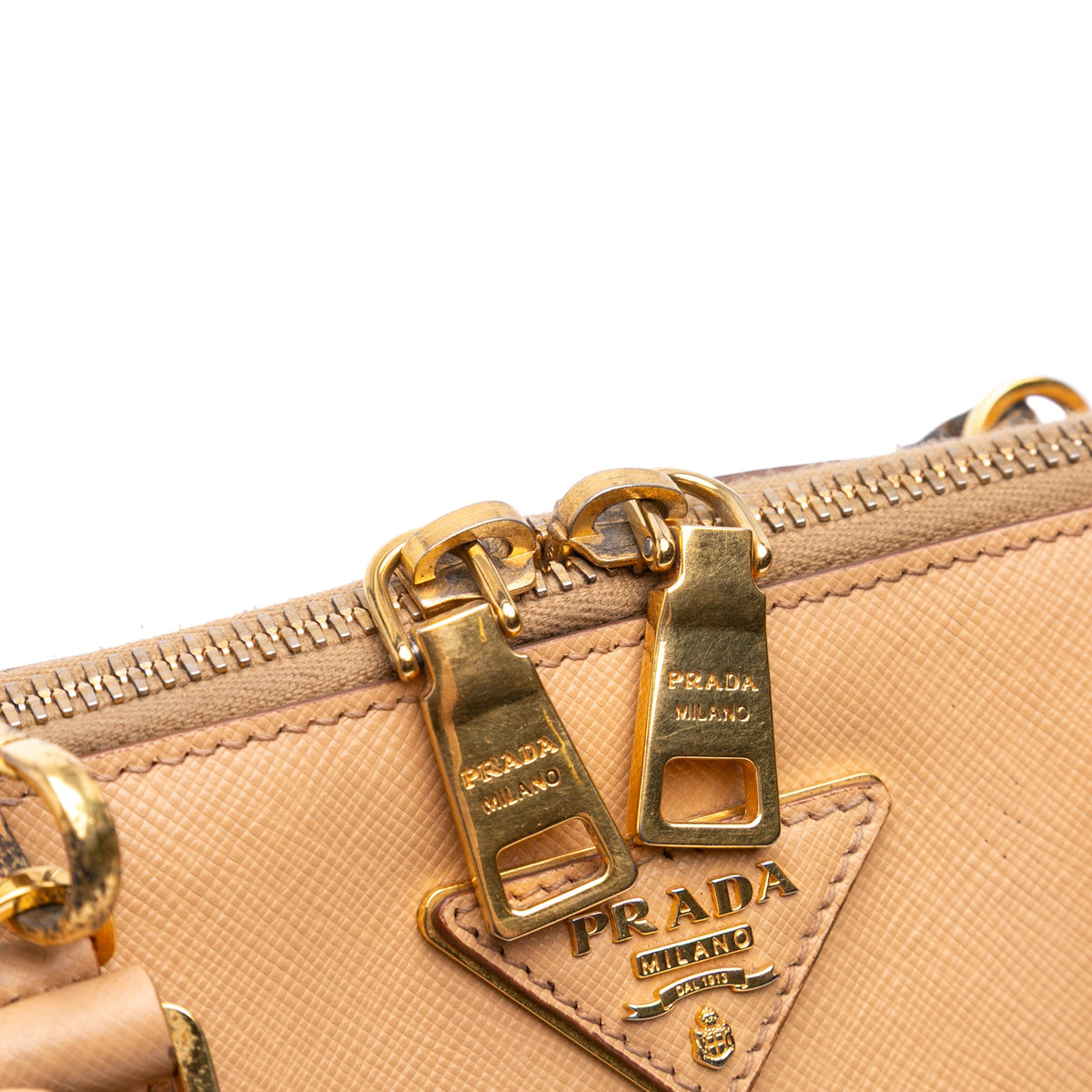 Prada Medium Saffiano Lux Promenade Satchel