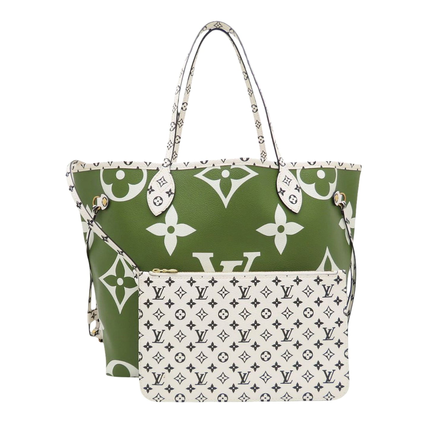 Bicolor Monogram Giant Neverfull MM