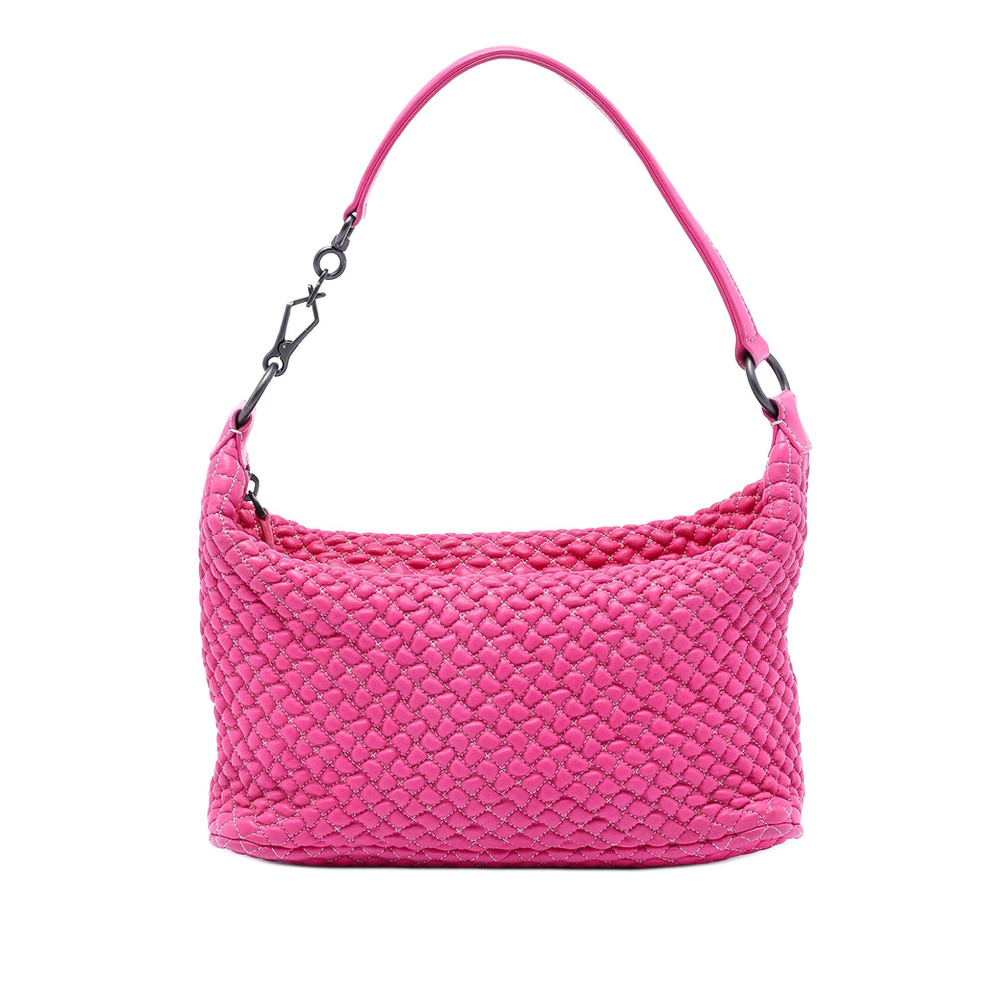 Bottega Veneta Quilted Nappa Bubble Shoulder Bag