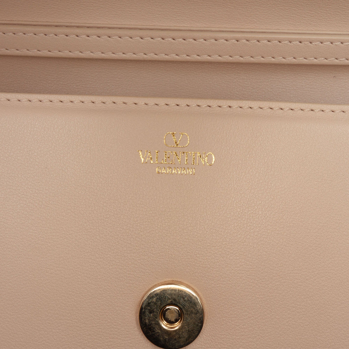 Valentino Small Calfskin VLogo Loco Satchel