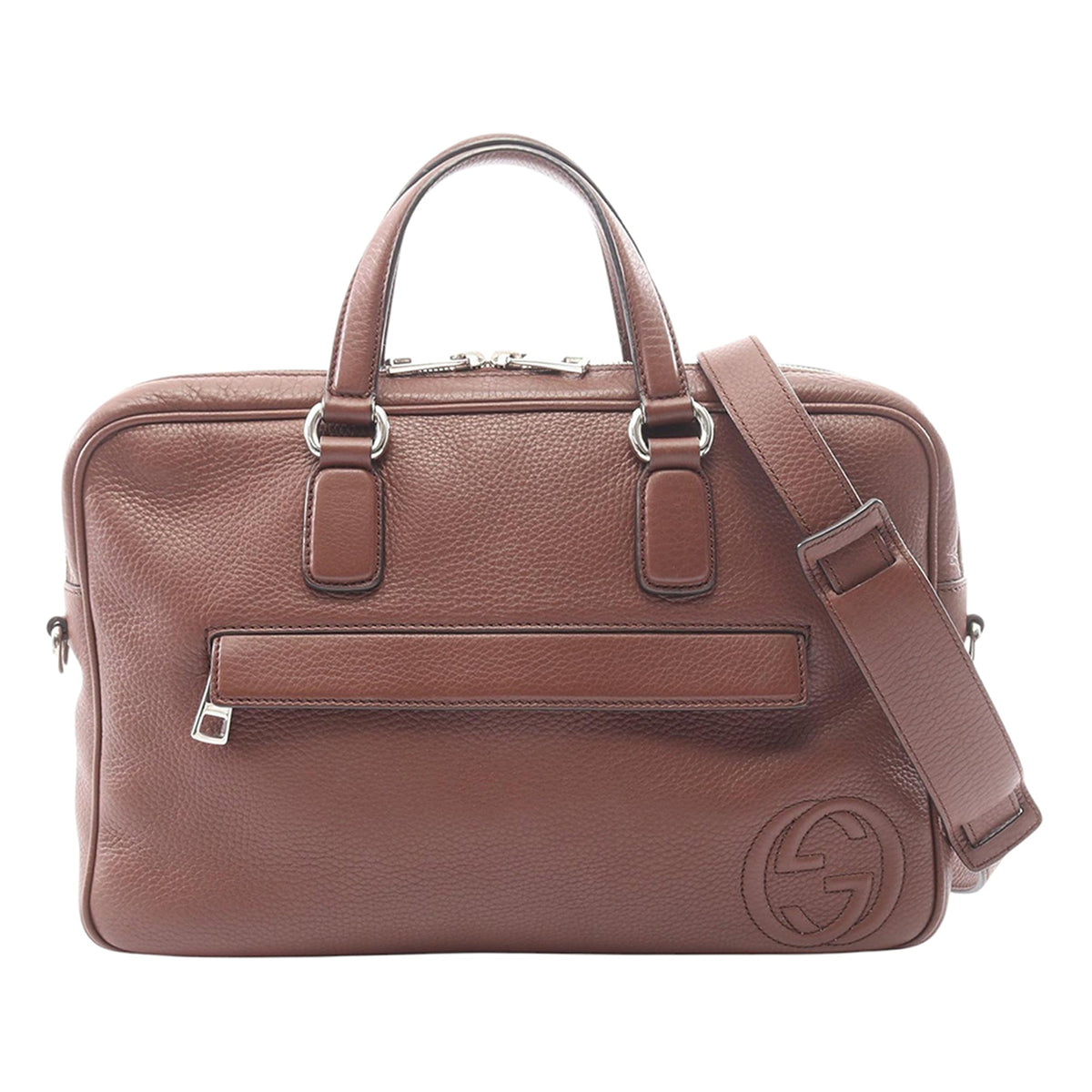 Gucci Leather Soho Briefcase