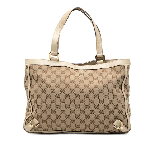 Gucci GG Canvas Abbey D Ring Tote