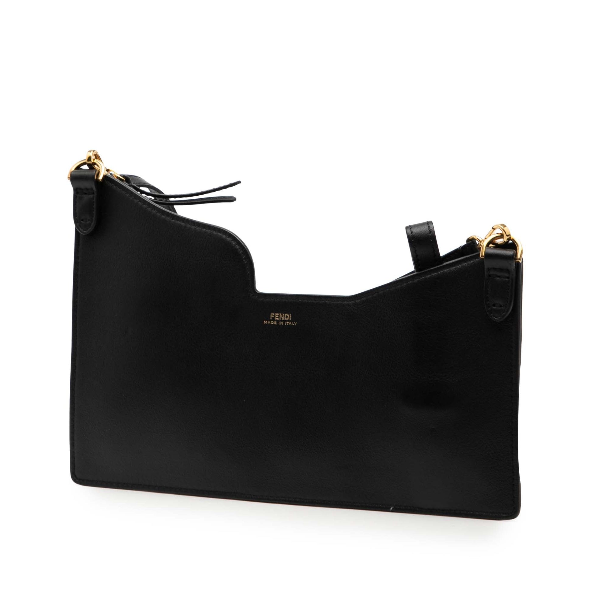 Fendi Mini Leather 3 Pocket Crossbody
