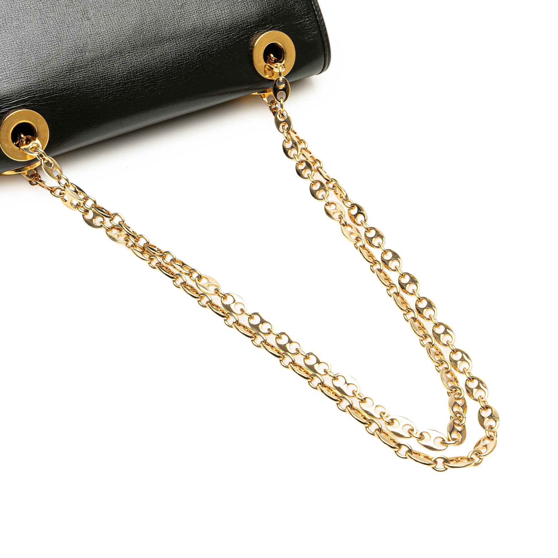 Gucci Small Leather Marina Chain Shoulder Bag