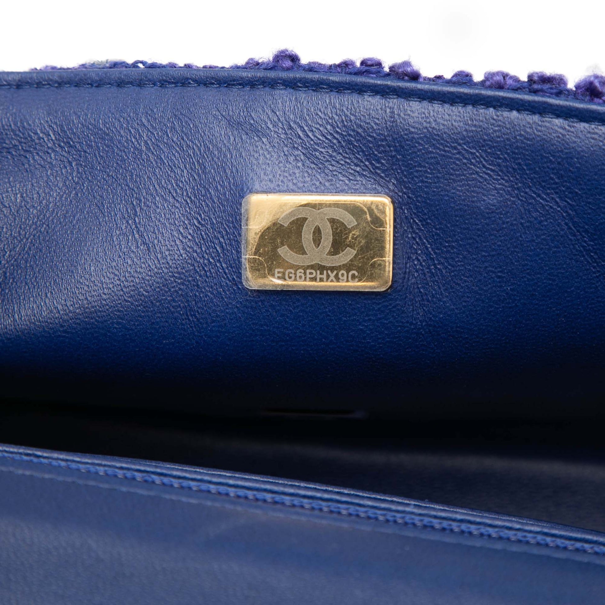 Chanel Mini Rectangular Classic Tweed Single Flap