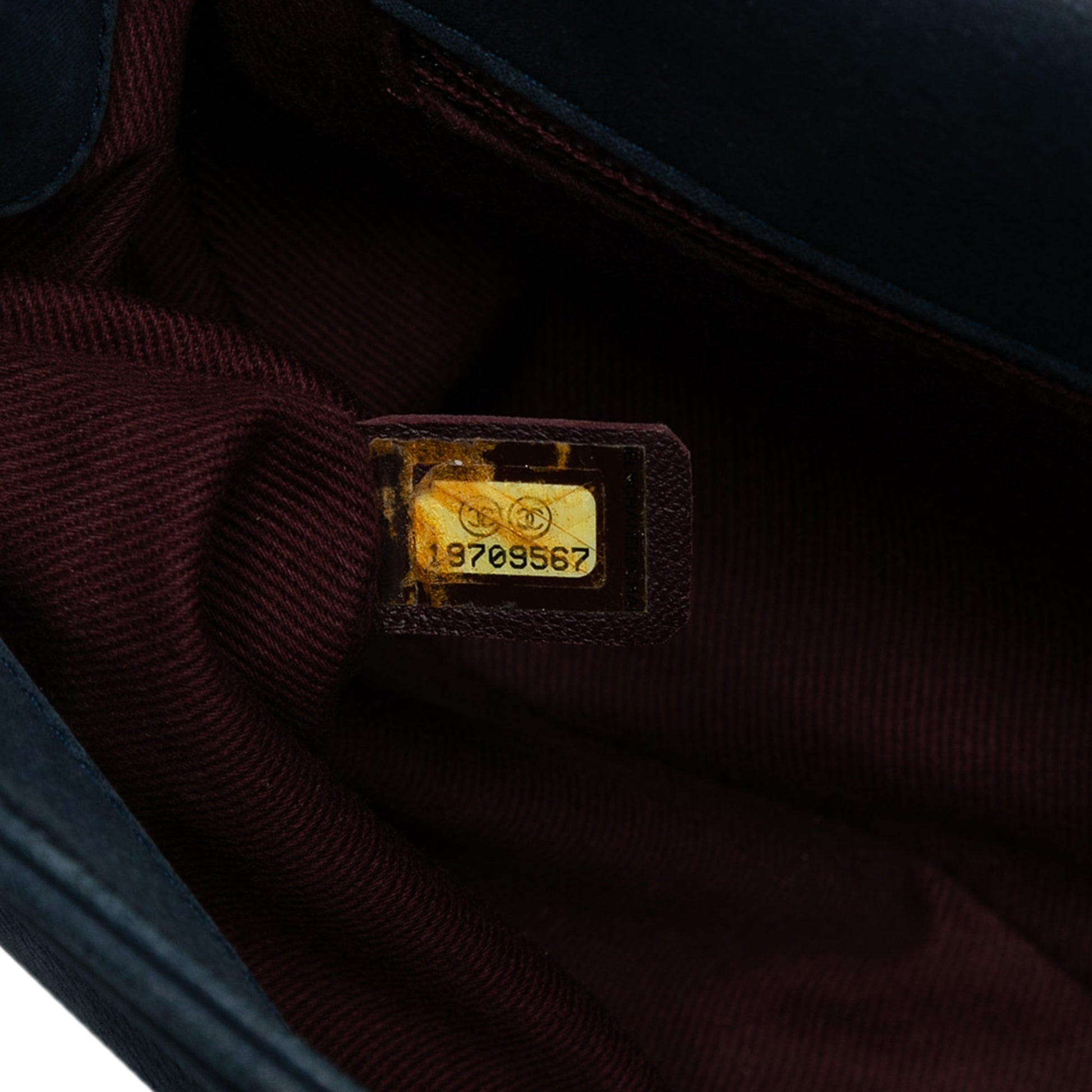 Medium CC Quilted Iridescent Calfskin Sheriff Star Flap