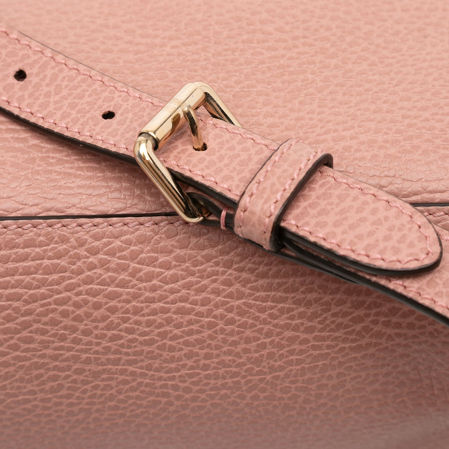 Gucci Leather Bamboo Tassel Satchel