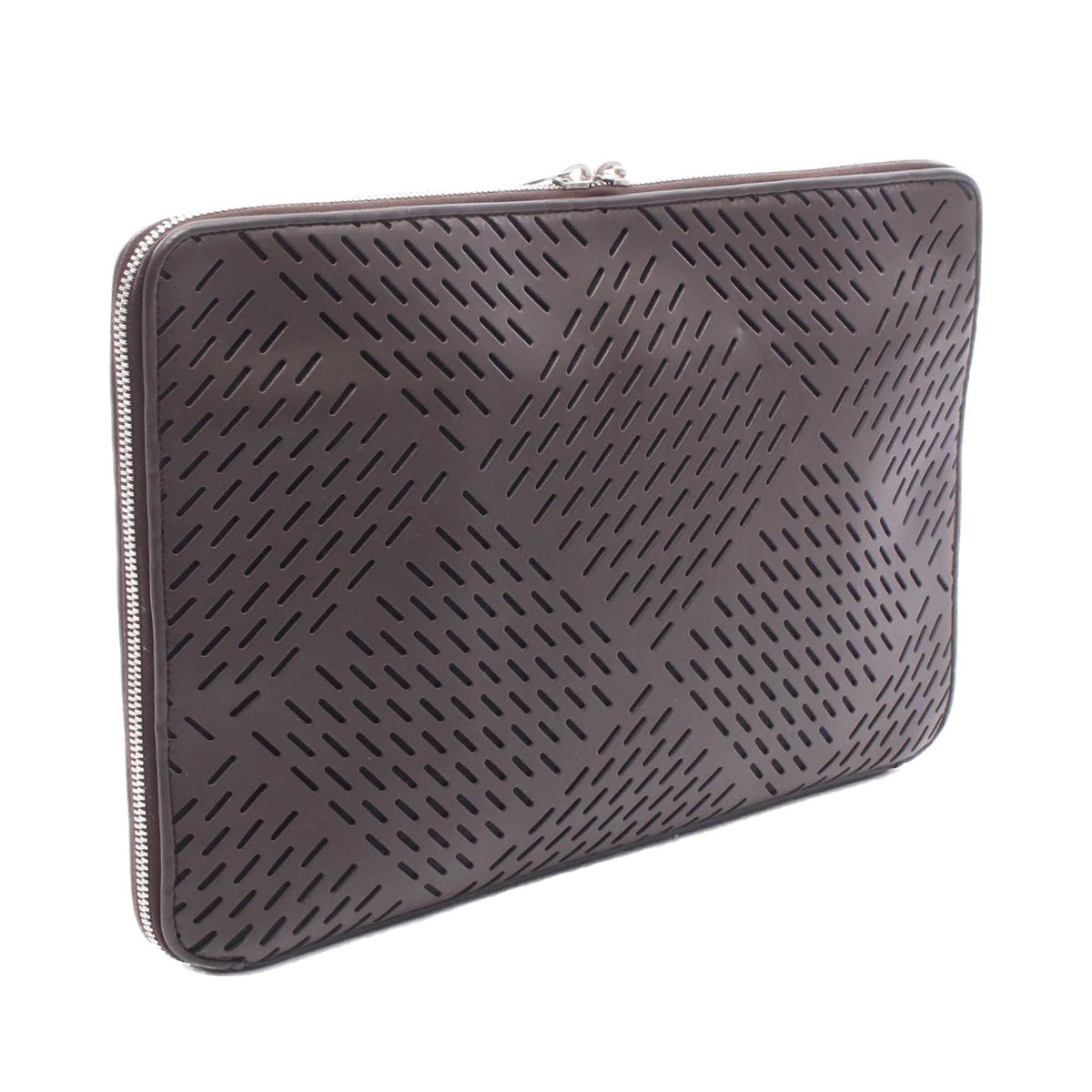 Bottega Veneta Leather Punching Clutch