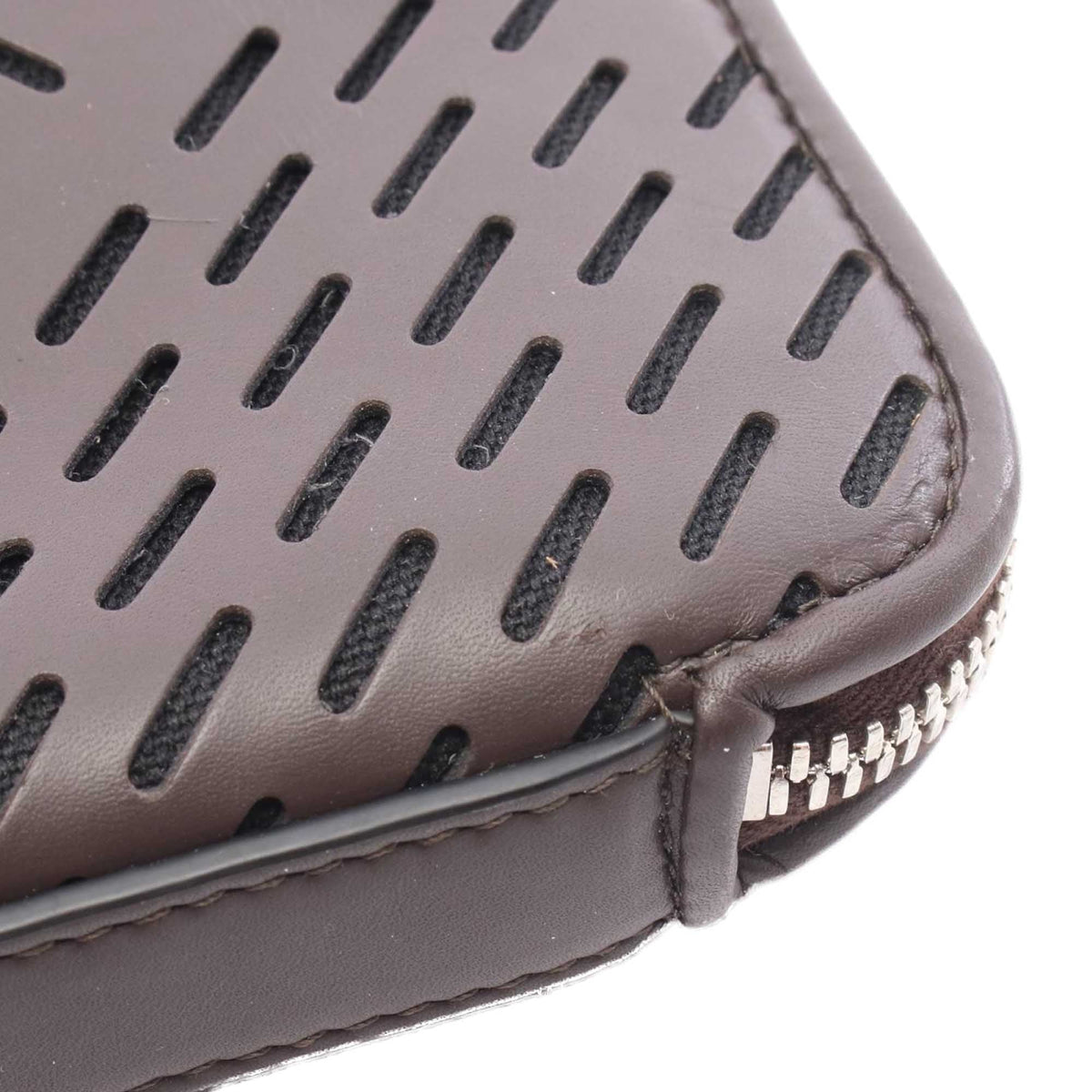 Bottega Veneta Leather Punching Clutch