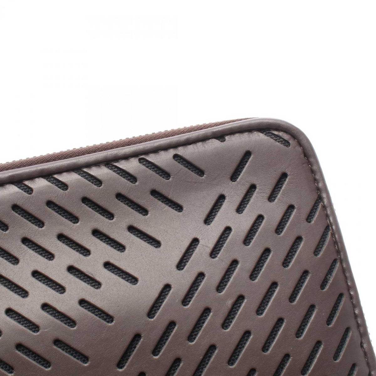Bottega Veneta Leather Punching Clutch