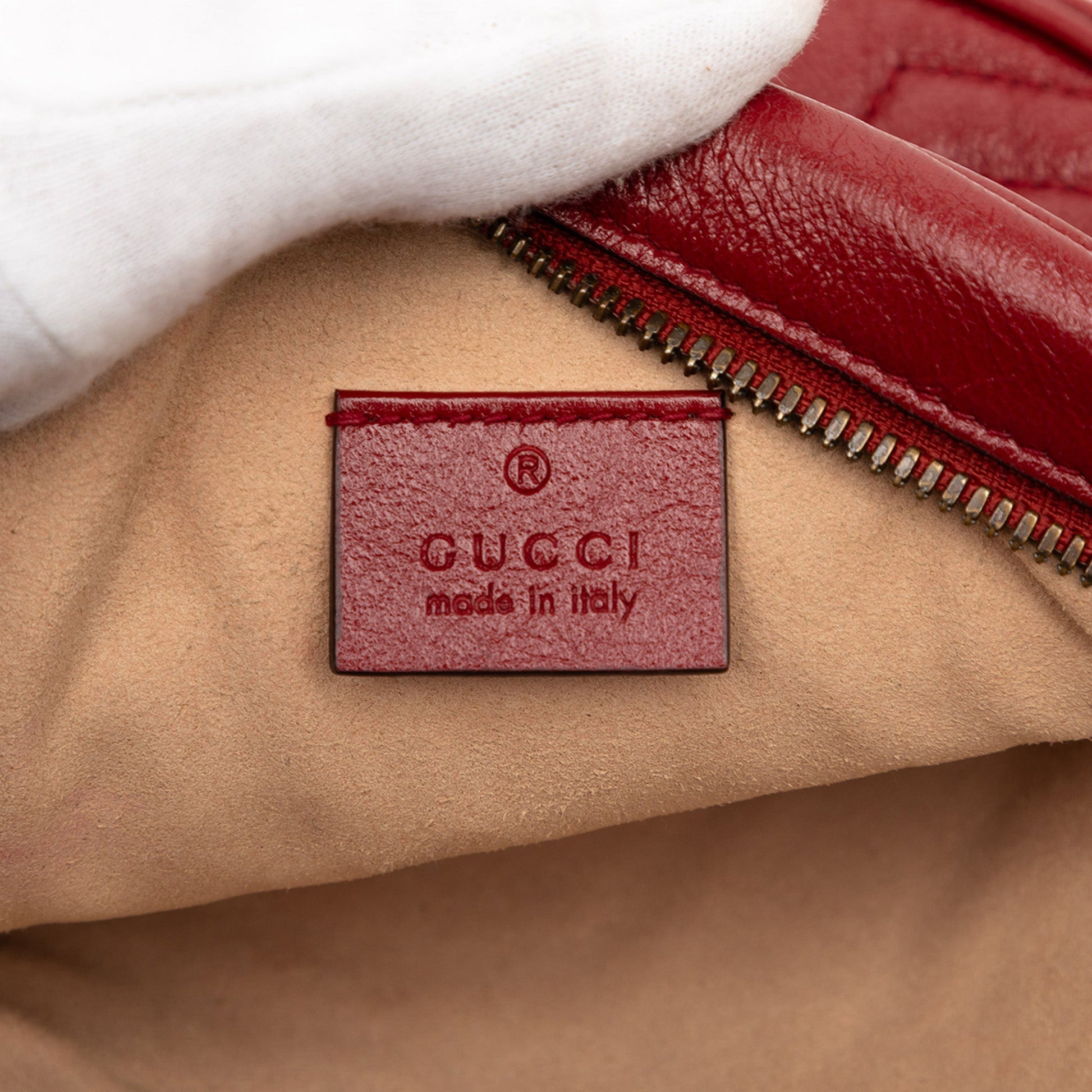 Gucci Mini GG Marmont Matelasse Leather Round Crossbody