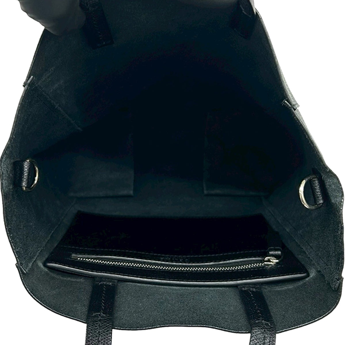 Celine Small Grained Calfskin Vertical Cabas Satchel