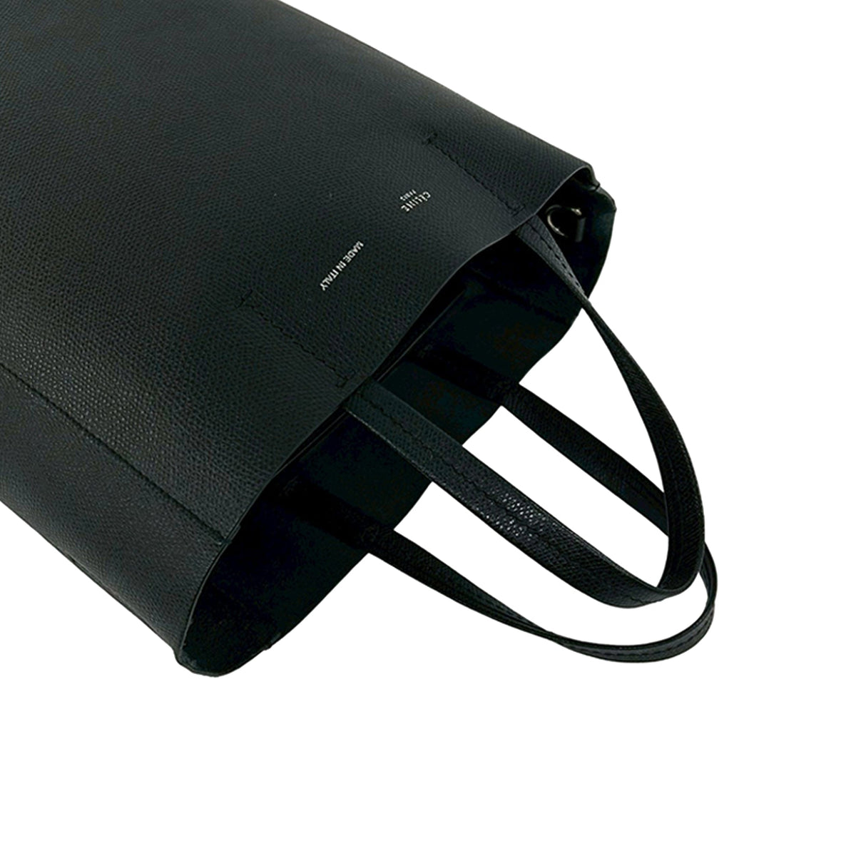 Celine Small Grained Calfskin Vertical Cabas Satchel