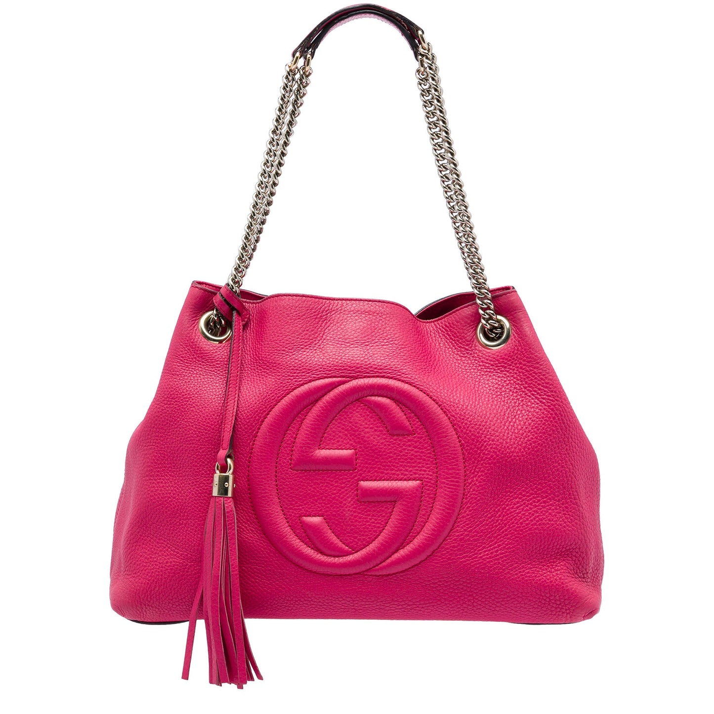 Gucci Medium Calfskin Soho Chain Tote
