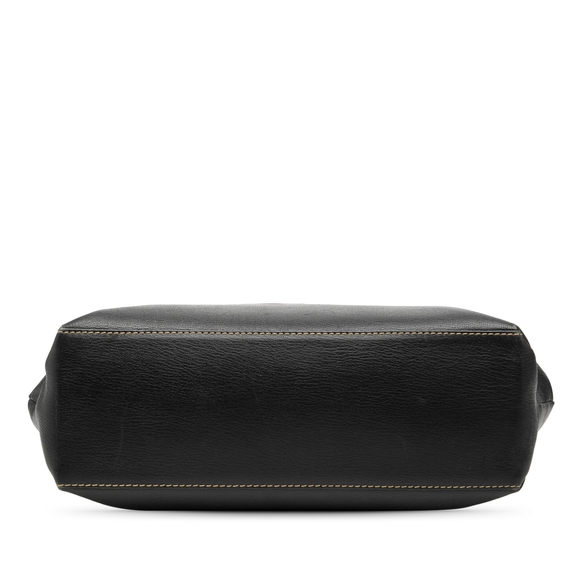 LOEWE Leather Velazquez Twist Satchel