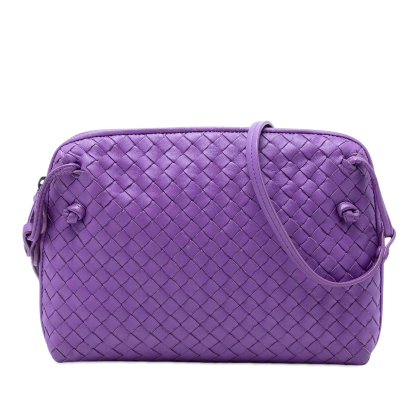 Bottega Veneta Nappa Intrecciato Nodini Crossbody