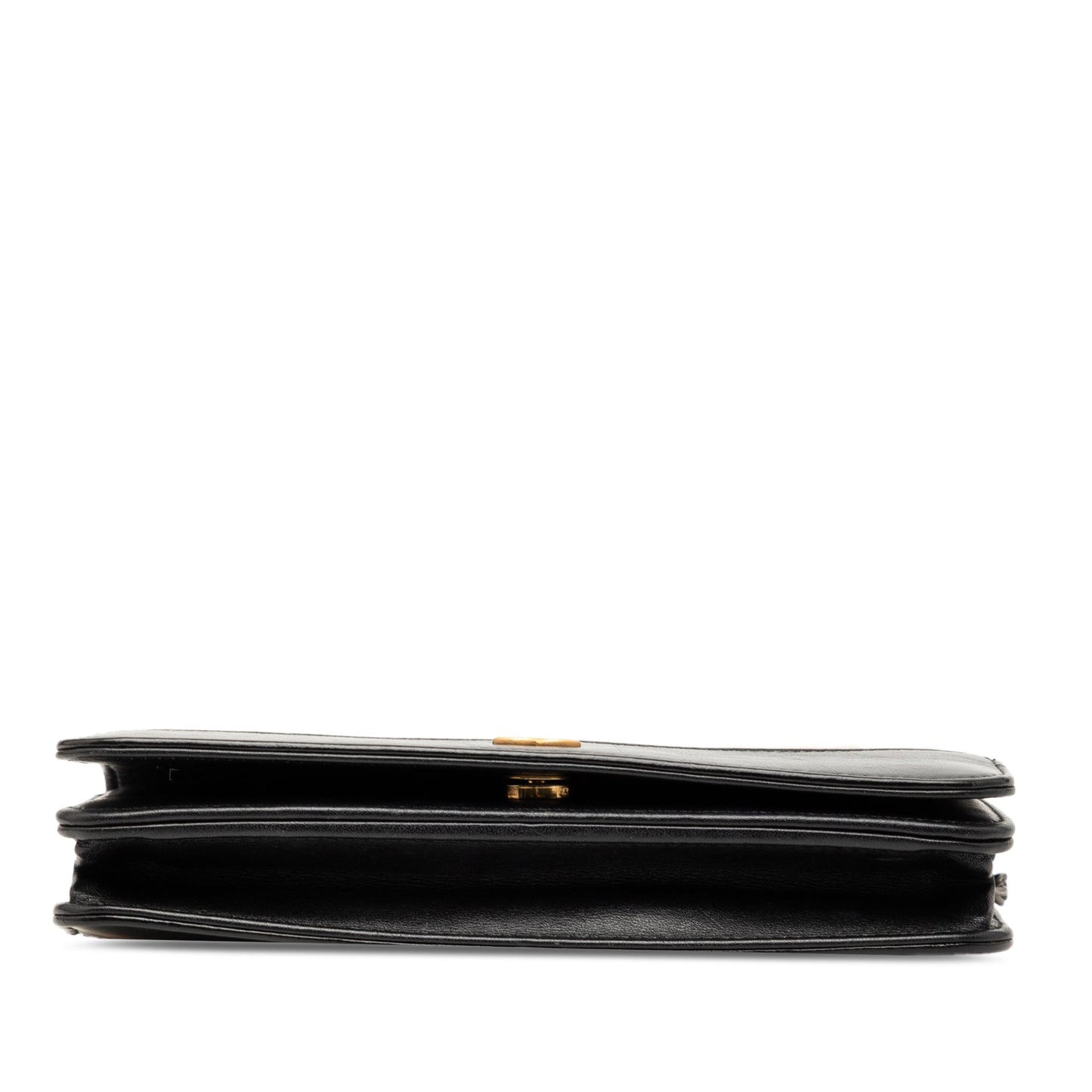 Chanel Bicolor Quilted Aged Calfskin Gabrielle Wallet On Chain