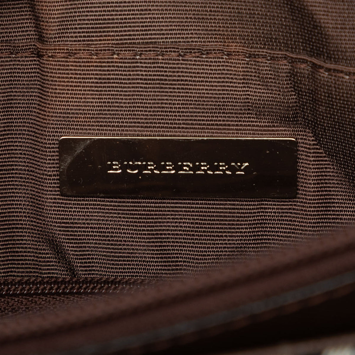 Burberry House Check Canvas Tote