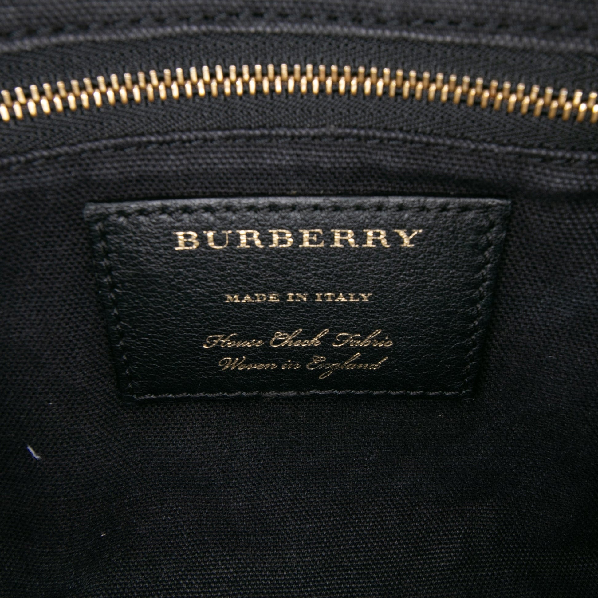 Burberry Small House Check Canvas Alchester Bowling Bag