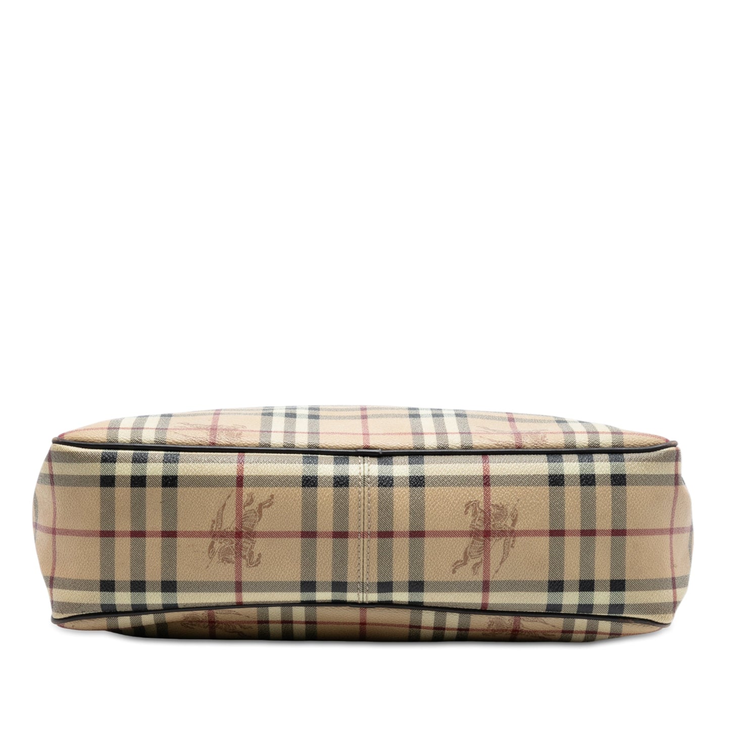 Burberry Haymarket Check Coated Canvas Messenger Bag