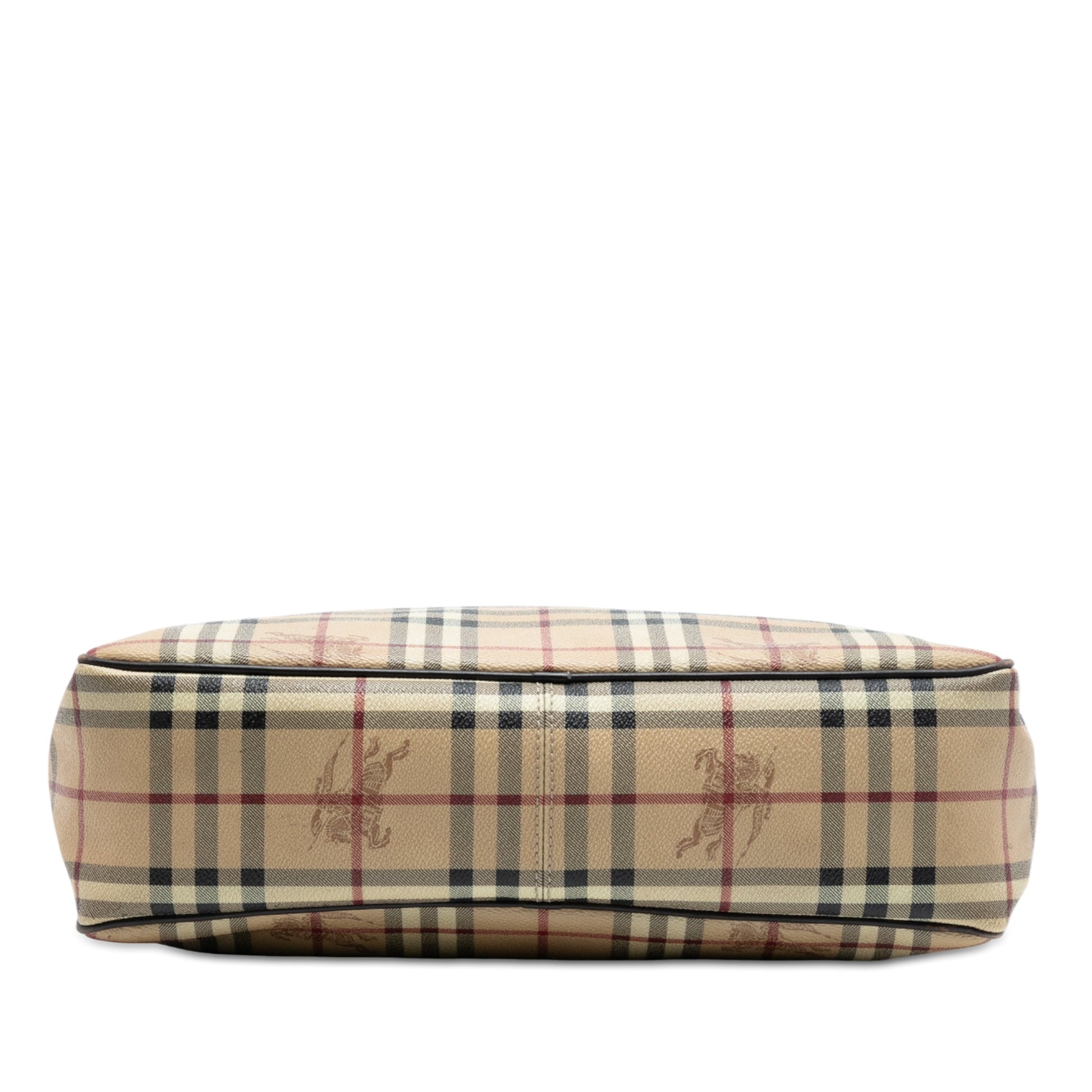 Burberry Haymarket Check Coated Canvas Messenger Bag