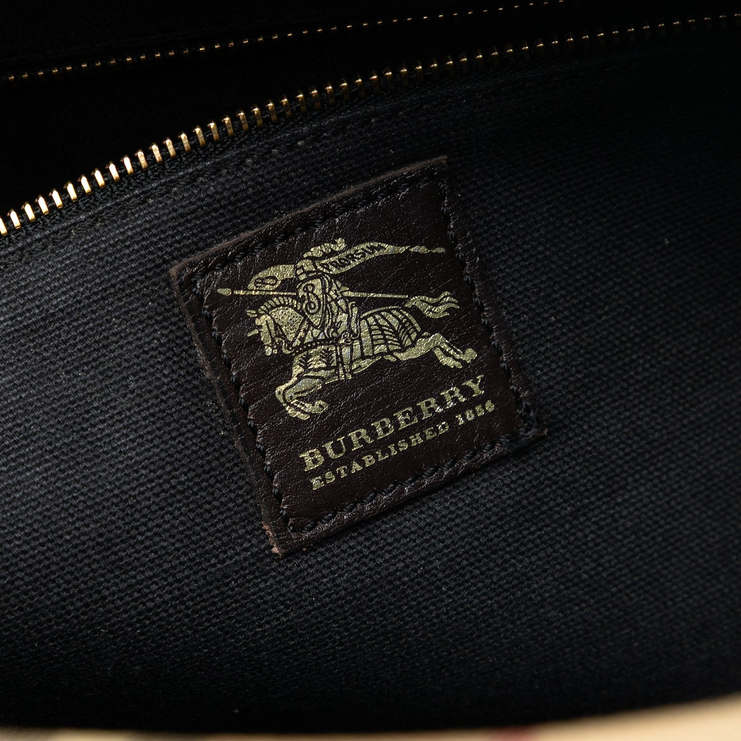 Burberry Haymarket Check Coated Canvas Messenger Bag