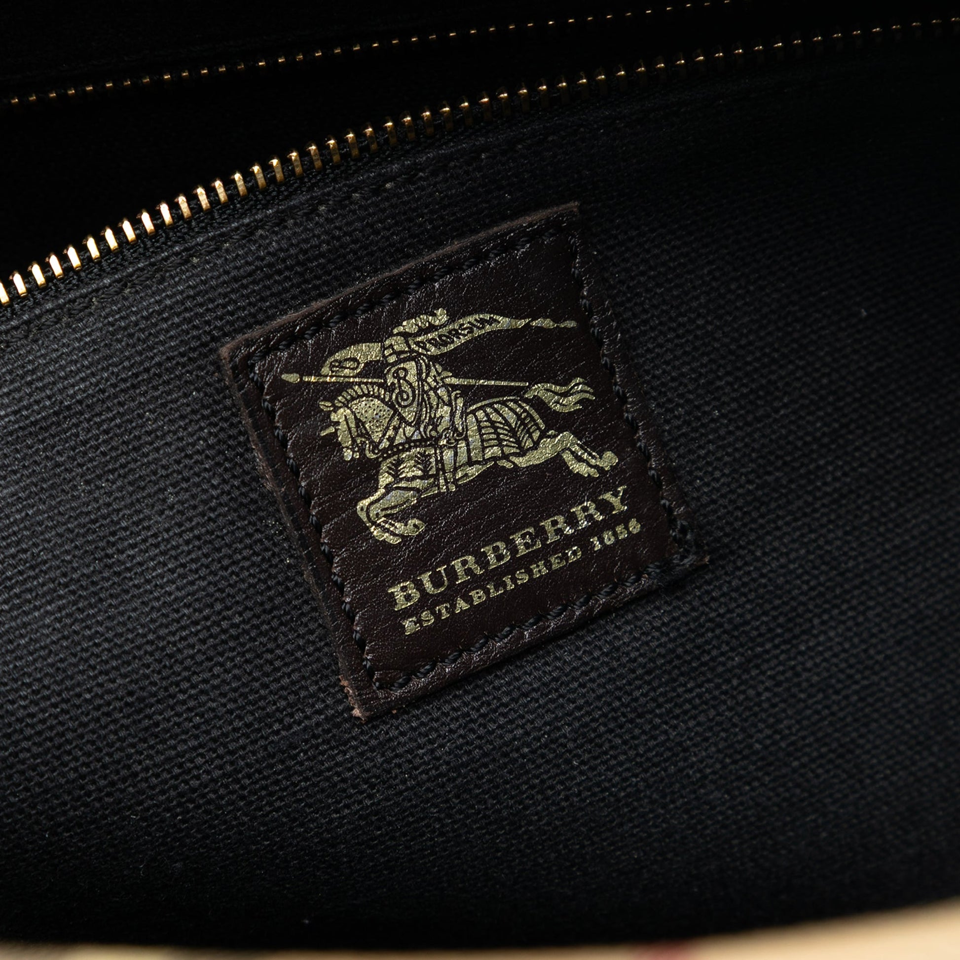 Burberry Haymarket Check Coated Canvas Messenger Bag
