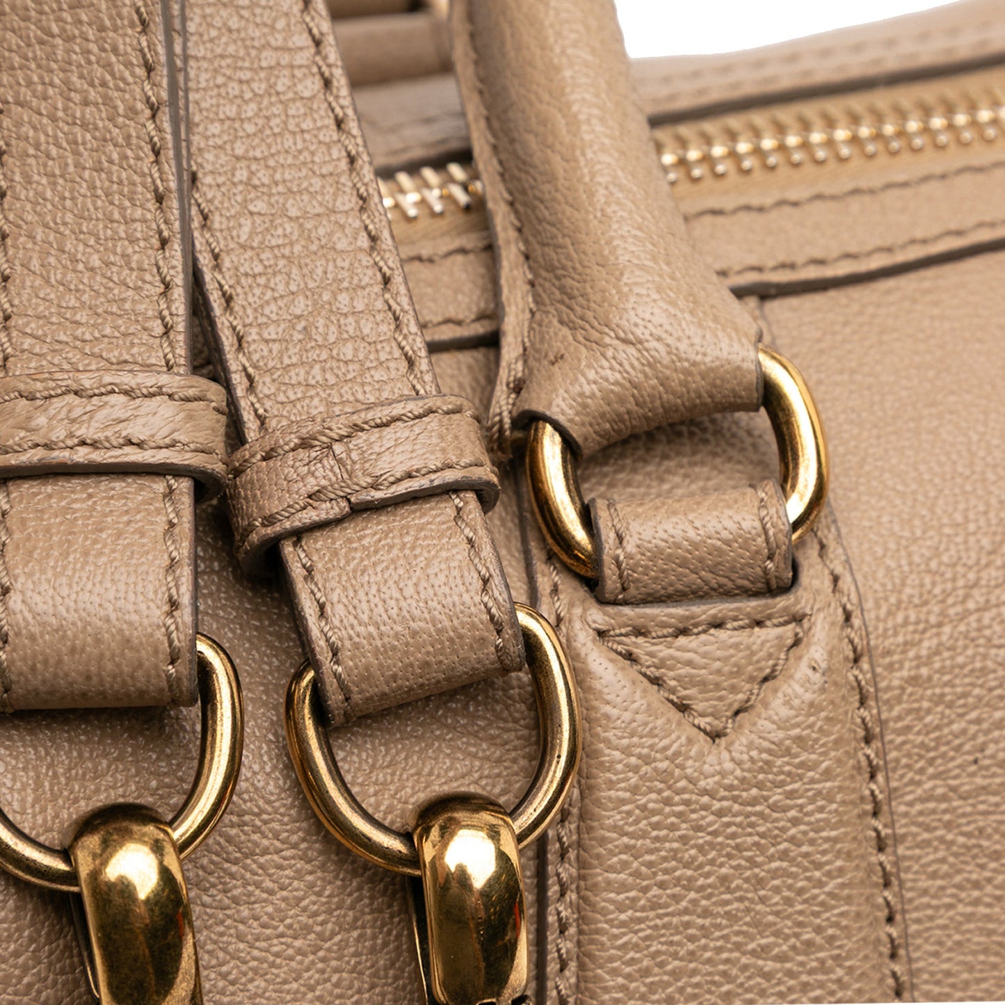 Burberry Medium Leather Kirley Satchel